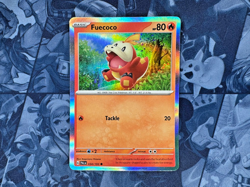 Pokemon fuecoco 034 - pokemon, 034/193