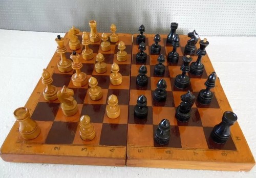 Vintage soviet russian wooden - vintage,