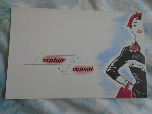 Ford zephyr consul brochure - zephyr,