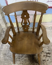 Solid Wooden Carver Chair With