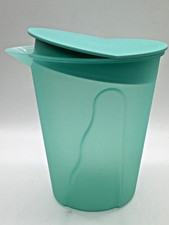 Tupperware 2 pint/1 litre fridge door jug for  juice/milk/water jug Good Cond.