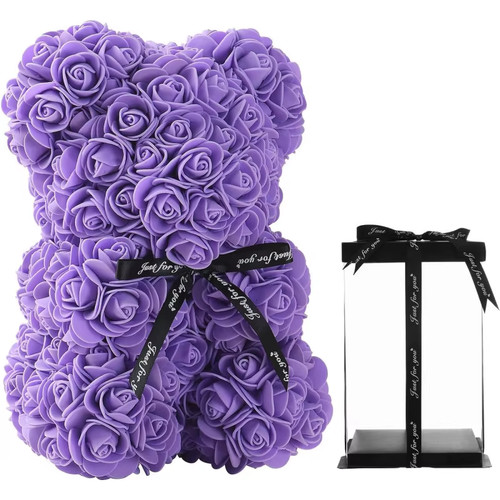 Rose bear gift romantic foam - romantic,