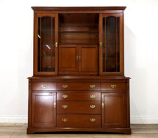 DISPLAY CABINET Stag Mahogany