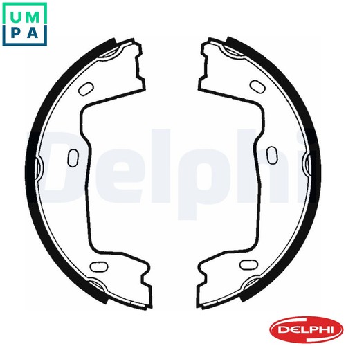 Brake shoe set ls1381 - brake,