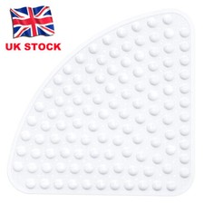 Curved Non Slip Bath Mat for Corner Shower | Quadrant Large Curved Shower Mat UK
