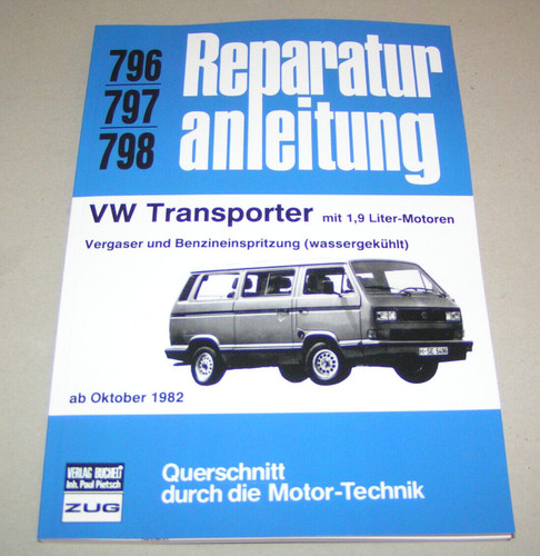 Repair manual handbook vw - repair,