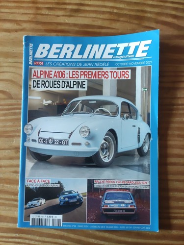N67 berlinette mag n106 alpine - n67,