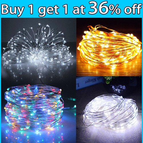 Led solar string light lights - string,