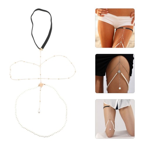 Elegant leg chain thigh - chain,