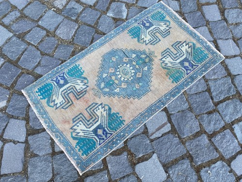 Vintage oushak rug - oushak,