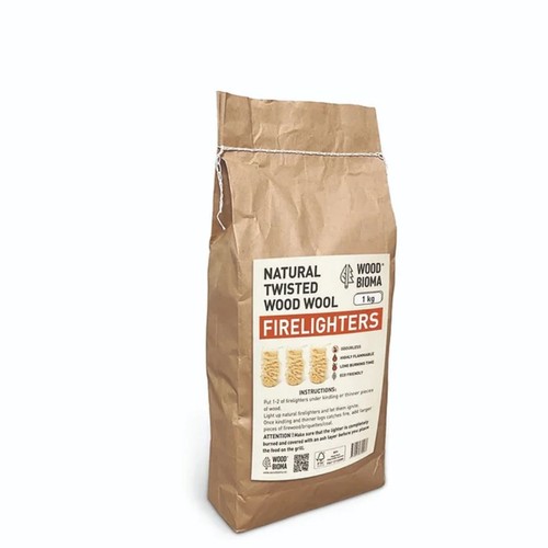 Wood wool firelighters - wool,