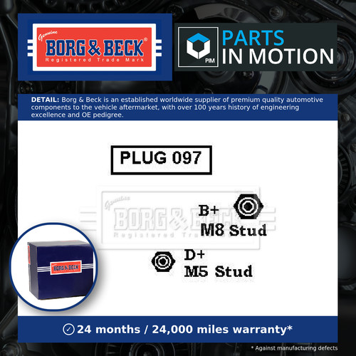 Alternator bba2189 borg beck - alternator,