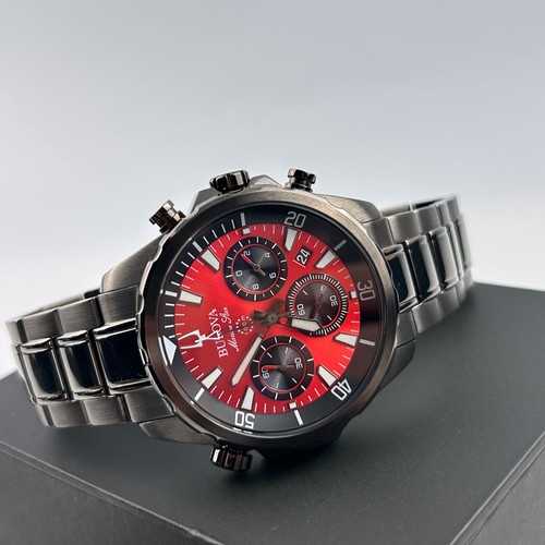 Bulova marine star - 98b350, red
