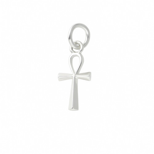 Sterling silver small - small, ankh