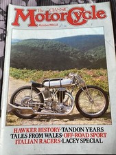 The Classic Motorcycle October