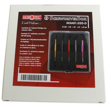Horotec Watchmakers Screwdriver Set Of 5 In Plastic Box (0.80-1.60mm) HS01020-D