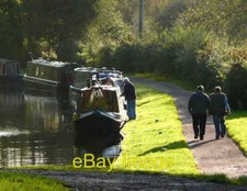 Photo 6x4 Canal moorings near