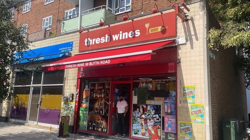 Roller shutter shop - shop, sign
