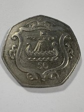 1985 Isle Of Man Fifty Pence