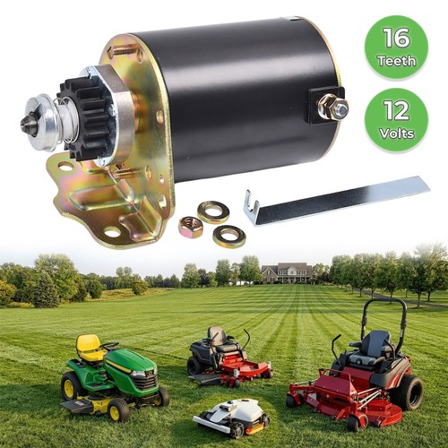 Lawn mower starter motor - lawn,