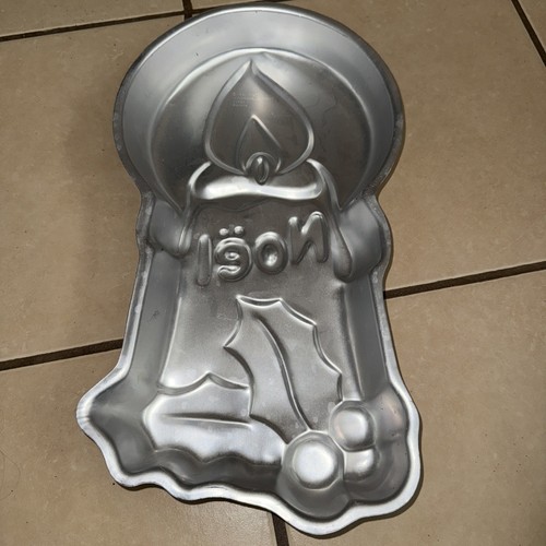 Wilton cake tin noel - noel, candle