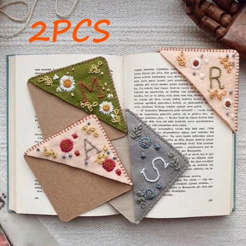 2pcs new felt stitched - stitched, corner