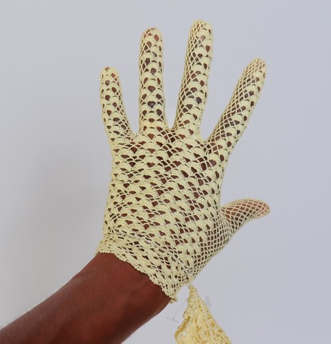 Vintage 1950s crochet lace - vintage, /