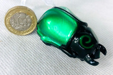 TOY CAR Green Ground Beetle Insect