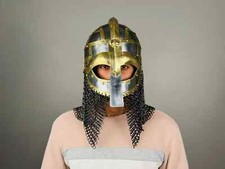 Medieval Steel & Brass Viking