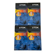 4-TDK T-160 HS Premium Quality