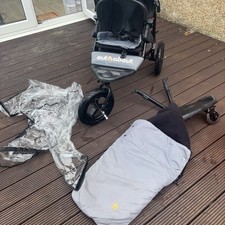 Out n about nipper 360 v4 in blue  All terrain buggy 