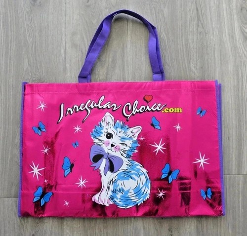 Irregular choice pink foil - choice, cat