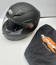 KAPPA KV-25 Nevada Modular Motorcycle Motorbike helmet Matt Black Large 60cm