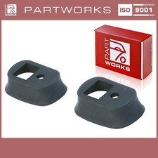 2x Rubber Grommet Door Contact