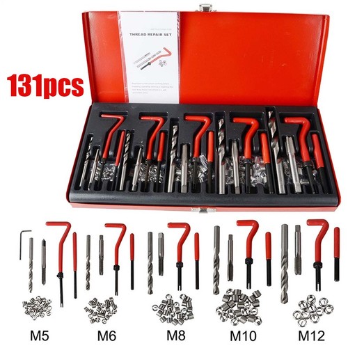 131pcs hss thread repair kit - hss,