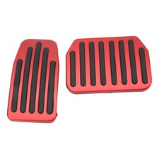 2Pcs Brake Pedal Cover Red