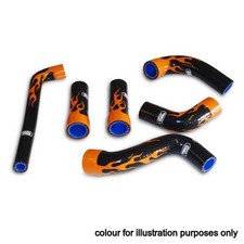 BLACK Samco Silicon Rad Hoses