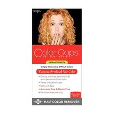 Color Oops Extra Strength Hair Color Remover Bleach-Free Dye Corrector
