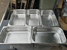 NO596 PERFORATED 1/1 GASTRONORMS 530MM X 325MM X 150MM DEEP "PRICE IS FOR 1 ONLY
