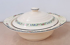 Burleigh Ware Lidded Serving Dish Vintage Charity Sale