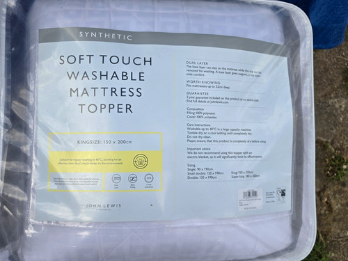 John lewis soft touch - soft, dual