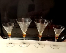 4 x Art Dec Cocktail Liquor