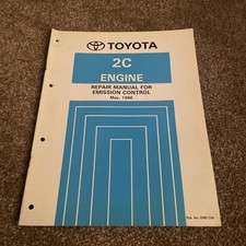 Toyota Corolla CE100 2C Engine Repair Manual For Emission Control MAY 1996