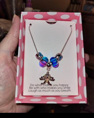 Handmade girls rainbow charm - handmade,