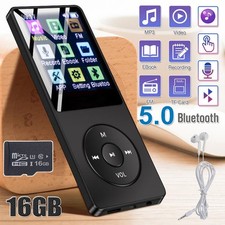Support 128GB Bluetooth MP3 Lossless Sport Music Player FM Radio Recorder UK