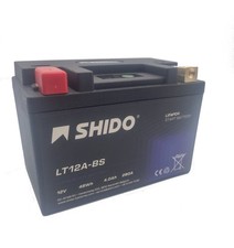 SHIDO LITHIUM ION LIGHTWEIGHT MOTORCYCLE BATTERY SUZUKI GSXR750 2006-2007 K6 K7