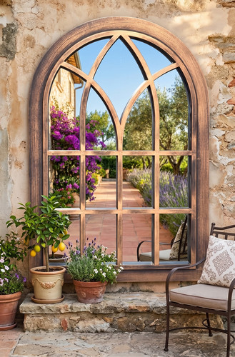Arched window soho - window, wall