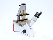 Leica DMi1 Inverted Microscope w/ Flexacam C1 Camera 4x 10x Objectives