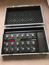TC Electronics G-System IB Modified brilliant condition hard case/mounted board 