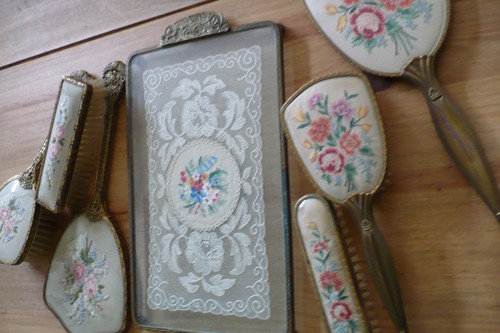 Vintage part filigree dressing - vintage,